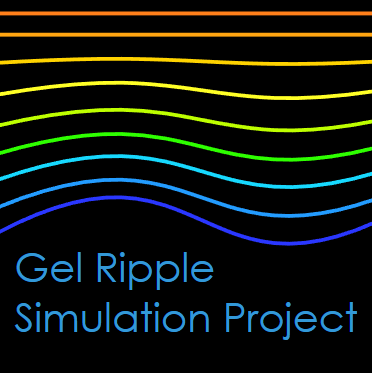 Gel Ripple Simulation